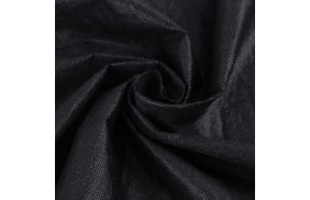 флизелин 25г/м2 точечный цв черный 90см (уп 5пм±10%) danelli f4p25 купить по цене 215 руб для домашнего шитья - в интернет-магазине Веллтекс | пос. Октябрьский
