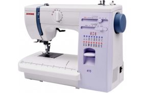 бытовая швейная машина janome 415 (janome 5515) купить по доступной цене - в интернет-магазине Веллтекс | пос. Октябрьский
