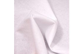 бязь клеевая сплошная рубашечная 150г/м2 цв белый 112см (рул 50м) danelli s3e150 купить по 250 - в интернет - магазине Веллтекс | пос. Октябрьский
.