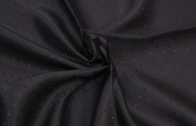ткань подкладочная poly-vis цв s-580 черный жаккард точка шир 146см (уп 5м) ks купить по цене 1400 руб в розницу от 1 метра - в интернет-магазине Веллтекс