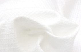 ткань вафельное полотно 145гр/м2 45см отбеленная цв.белый (кипа 420м) 402/9 /s501 dtm купить по цене 43 руб в розницу от 1 метра - в интернет-магазине Веллтекс