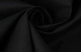 ткань сорочечная (т/с) 120гр/м2, 65пэ/35хб, 150см, wr. черный/s580 kd купить по цене 203 руб в розницу от 1 метра - в интернет-магазине Веллтекс