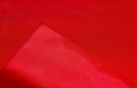 ткань оксфорд 240d, wr/pu1500, 125гр/м2, 100пэ, 150см, красный 18-1664, (рул 100м) tpx059 купить по цене 113 руб в розницу от 1 метра - в интернет-магазине Веллтекс